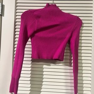 Zara cropped turtle neck